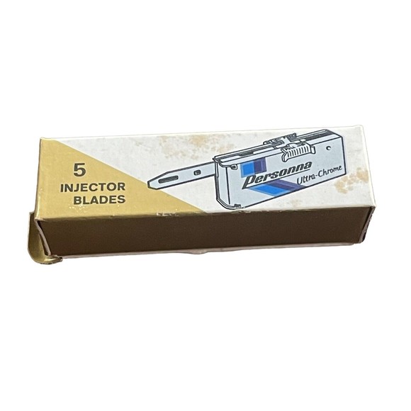 Personna Injector Blades Ultra Chrome 5 Blades Made In USA New New Old Stock - Picture 7 of 7